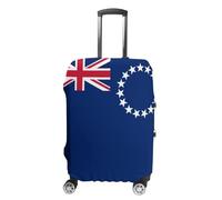Coprivaligie Da Viaggio Per Valigie - Coprivaligia - Materiale Elasticizzato Di Alta Qualità - Stampa Divertente Della Bandiera Delle Isole Cook - Piccola Media Grande O Extra Large S