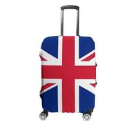 Coprivaligie Da Viaggio Per Valigie - Coprivaligia - Materiale Elasticizzato Di Alta Qualità - Stampa Divertente Della Bandiera Del Regno Unito - Piccola Media Grande O Extra Large M