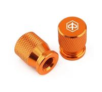 Coprivalvole per motociclette Per Piaggio One MP3 Beverly 300 400 Medley Liberty 150 ZIP NRG Fly S LX LXV GTV Moto Ruota Valvola Della Gomma Tappi Stelo Copertura(Orange)