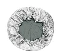Coprivasca Rotondo Impermeabile con Tettoia per Efficiente Protezione Antipolver