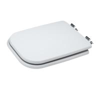 Coprivaso CONCA in legno laccato 34x41,3 cm attacco cerniere universale bianco