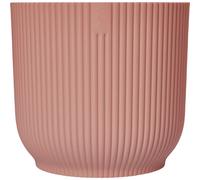 Coprivaso in plastica riciclata Ehlo Vibes Fold Ø 18 x H 17 cm rosa chiaro Rosa - chiaro