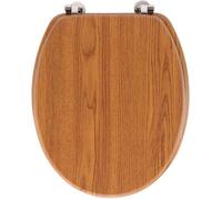 Coprivaso Legno Noce Universale Con Cerniere Regolabili Lucide