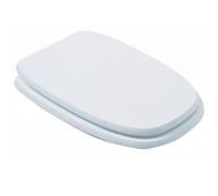 Coprivaso Mod. CWATSQ Square in legno Savini laccato 36x46 cm bianco copriwater