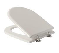 Coprivaso Mod. Esedra in legno e strato di poliestere 36x42 cm bianco copriwater