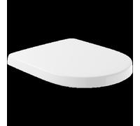 Coprivaso o.novo soft-close bianco cerniere acciaio inox