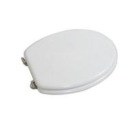 COPRIVASO UNIVERSALE IN LEGNO LACCATO BIANCO CERNIERE CROMATE CM. 37X45