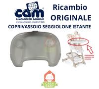 Coprivassoio Seggiolone Pappa Istante Cam Bianco Trasparente Ricambio Originale