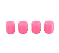 Copriventili Luminosi Auto 4 Fluorescente Copriventili Luminosi | Materiale ABS, glow nel buio, colore fluorescente, set da 4 , design elegante
