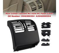 Copriventola Centrale Posteriore AC Nero Per Benz C-Class W204 2007-14