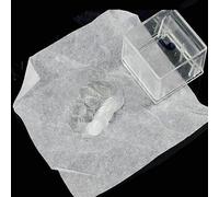 Coprivetrini for microscopio in vetro da 3-50 mm. 100 vetrini coprivetrini rotondi vuoti(24mm)