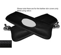 Coprivisori In Pelle Nera Con Cuciture 2X Per Ford Pilot Classic