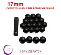 Coprivite 20X In Nero Lucido 17Mm Per Citroen C1 C2 C3 C4 E C3 & C4 Picasso