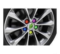 Coprivite per ruote auto in silicone per resistenza alla ruggine e protezione dalla polvere, compatibili con cerchioni di diverse dimensioni (48,3 cm di colore luminoso)