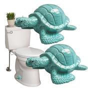 Coprivite WC 2 pezzi coperchio protettivo a forma di tartaruga