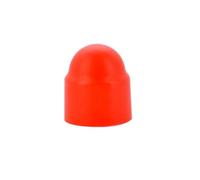 Copriviti esagonali M3-M24 Plastica Pe Dado a cupola Bullone Tappi di protezione Cerchi for auto Decorazione Dado Cap(Red,M6x10x14-30pcs)