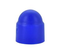Copriviti esagonali M3-M24 Plastica Pe Dado a cupola Bullone Tappi di protezione Cerchi for auto Decorazione Dado Cap(Blue,M8x12x15-30pcs)