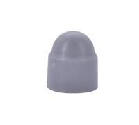 Copriviti esagonali M3-M24 Plastica Pe Dado a cupola Bullone Tappi di protezione Cerchi for auto Decorazione Dado Cap(Grey,M18x26x32-5pcs)