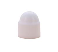 Copriviti esagonali M3-M24 Plastica Pe Dado a cupola Bullone Tappi di protezione Cerchi for auto Decorazione Dado Cap(White,M22x32x35-5pcs)