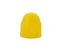 Copriviti esagonali M3-M24 Plastica Pe Dado a cupola Bullone Tappi di protezione Cerchi for auto Decorazione Dado Cap(Yellow,M18x26x32-5pcs)