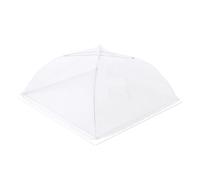 coprivivande per alimenti 1-4 pezzi Coprivivande in rete pieghevole da cucina, tenda a cupola, ombrellone da picnic, copripiatti, accessori da cucina(White-38x38cm,1PC)