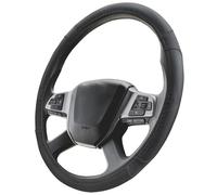 Coprivolante 44-46 cm per Camion Universale Nero in Finta Pelle Copertura di