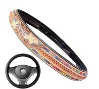 Coprivolante - accessorio interno Western Deko - resistente all'usura e traspirante coprivolante per auto, camion, SUV, modello estivo robusto per lunghe distanze