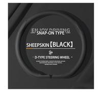 Coprivolante Adatto Coprivolante Auto Per Tesla Accessori Per Modello 3/Y Per Quattro Stagioni Antiscivolo Traspirante Assorbe Coprivolanti auto(Nero,O)