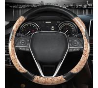 Coprivolante Antiscivolo A Forma Di O Per Automobili Per Avalon Per Camry Per Corolla Per Crown Per RAV4(Light brown)
