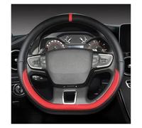 Coprivolante antiscivolo Coprivolante Auto Microfibra E Pelle A Forma D 38 Cm Per Suzuki Per Swift 2017 2018 2019 2020 2021 2022 Sport(ROSSO)
