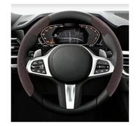 Coprivolante antiscivolo Coprivolante Auto Pelle Suede Per Jaguar Per E-PACE Per F-PACE Per F-TYPE XFL(MARRONE)