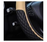 Coprivolante Antiscivolo Coprivolante In Pelle Sintetica Con Diamanti Senza Anello Interno Accessori Per Auto Dimensioni Del Volante 14.5-15 Pollici Coprivolante Per Auto(Red)