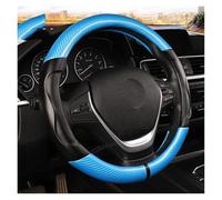 Coprivolante Antiscivolo Coprivolante Per Auto Antiscivolo In Morbida Pelle E Fibra Di Carbonio Universale Taglia M Adatto Volante Standard Da 37-38 Cm Coprivolante Per Auto(Blue)