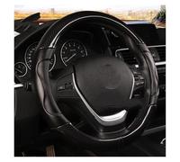 Coprivolante Antiscivolo Coprivolante Per Auto Antiscivolo In Morbida Pelle E Fibra Di Carbonio Universale Taglia M Adatto Volante Standard Da 37-38 Cm Coprivolante Per Auto(Black)