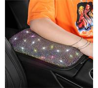 Coprivolante Antiscivolo Diamond Car Cintura Sicurezza Imbottiture Spalla Copertura Freno A Mano Set Copri Volante Automatico Per Le Signore Bling Bling Accessori Per Auto Copri Volante(E)