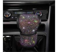 Coprivolante Antiscivolo Diamond Car Cintura Sicurezza Imbottiture Spalla Copertura Freno A Mano Set Copri Volante Automatico Per Le Signore Bling Bling Accessori Per Auto Copri Volante(V)