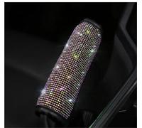 Coprivolante Antiscivolo Diamond Car Cintura Sicurezza Imbottiture Spalla Copertura Freno A Mano Set Copri Volante Automatico Per Le Signore Bling Bling Accessori Per Auto Copri Volante(A)