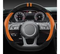 Coprivolante Antiscivolo Per Auto A Forma D Morbido E Traspirante Per A1 A2 A3 A4 A5 A6 A7 A8l Q2 Q3 Q5 Q7 S1 S2 S3(Orange)