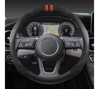 Coprivolante Antiscivolo Per Auto A Forma Di O Morbido E Traspirante Per A1 A2 A3 A4 A5 A6 A7 A8l Q2 Q3 Q5 Q7 S1 S2 S3(Nero)
