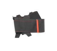 Coprivolante Antiscivolo Per Auto Per VW Per Golf 5 V Touran 2003 2004 2005 Coprivolante(Red line-red strip)