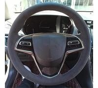 Coprivolante Antiscivolo Per Cadillac Per CTS 2014 2015 2016 Per ATS 2013 2014 2015 Morbida Pelle Scamosciata Accessori Auto Volante Pelle Copertura Auto Interio Copri Volante(Blue Thread)