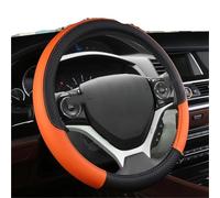 Coprivolante Antiscivolo Per Civic 2004 2006 2007 2008 2009 2012 2013 2014 Accessori Auto Coprivolante Per Auto Ecopelle Piazza Goffratura Copri Volante(Arancia)
