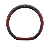 Coprivolante Antiscivolo Per Dongfeng Per AEOLUS Per Shine Per Max Per Yixuan Per GS Per Haoji 2022 2023 2024 Car Styling Auto Pelle Scamosciata Pu Coprivolante Per Auto(Black Red)