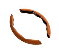 Coprivolante Antiscivolo Per Fiat Panda 169 2 Coprivolante In Pelle Antiscivolo Protezione Per Volante In Treccia Di Fibra Traspirante Coprivolante Coprivolante Per Auto(2Pc-brown)