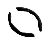 Coprivolante Antiscivolo Per Fiat Panda 169 2 Coprivolante In Pelle Antiscivolo Protezione Per Volante In Treccia Di Fibra Traspirante Coprivolante Coprivolante Per Auto(2Pc-black)