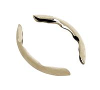 Coprivolante Antiscivolo Per Fiat Panda 169 2 Coprivolante In Pelle Antiscivolo Protezione Per Volante In Treccia Di Fibra Traspirante Coprivolante Coprivolante Per Auto(2Pc-beige)