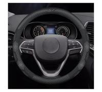 Coprivolante Antiscivolo Per ISUZU D-MAX V-CROSS Mu-X TAGA EV Coprivolante Antiscivolo In Pelle Scamosciata Per Auto(The Carbon White)