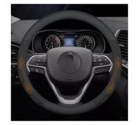 Coprivolante Antiscivolo Per ISUZU D-MAX V-CROSS Mu-X TAGA EV Coprivolante Antiscivolo In Pelle Scamosciata Per Auto(O leather Orange)