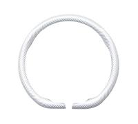 Coprivolante antiscivolo Per Jaguar Per E-PACE Per F-PACE Per F-TYPE Per I-PACE XE XF XK XJ XJ XEL XFL Coperchino Volante Auto Fibra Carbonio Suede(Ivory white-D)