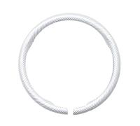 Coprivolante antiscivolo Per Jaguar Per E-PACE Per F-PACE Per F-TYPE Per I-PACE XE XF XK XJ XJ XEL XFL Coperchino Volante Auto Fibra Carbonio Suede(Ivory white-O)